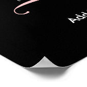 恋愛の季節 - バレンタインデーや結婚式 ポスター (角)