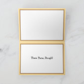 恋愛の皮肉満載のシナモンロール ロマンチック カード (内部)