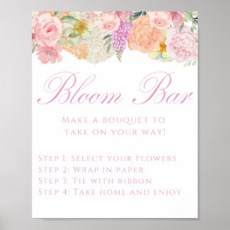 恋愛の花咲く Bloom Bar サイン