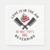恋愛はバーベキューだ スタンダードランチョンナプキン (正面)