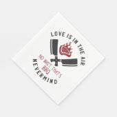 恋愛はバーベキューだ スタンダードランチョンナプキン (角)