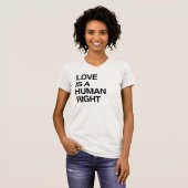 恋愛は人権Tシャツ Tシャツ (正面フル)