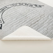 恋愛は私を優しく愛する壁の親愛引用文 シェルパブランケット (3/4)