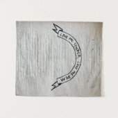 恋愛は私を優しく愛する壁の親愛引用文 タペストリー (正面(横))