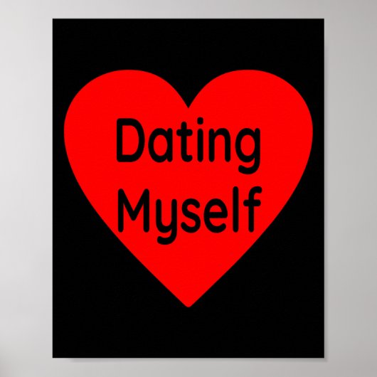 恋愛は自分自身と バレンタインデー反対 Singles Awareness Day ポスター (正面)