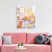 恋愛は際限が無い キャンバスプリント (インサイチュ (リビング))