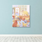 恋愛は際限が無い キャンバスプリント (インサイチュ (ウッドフロア))