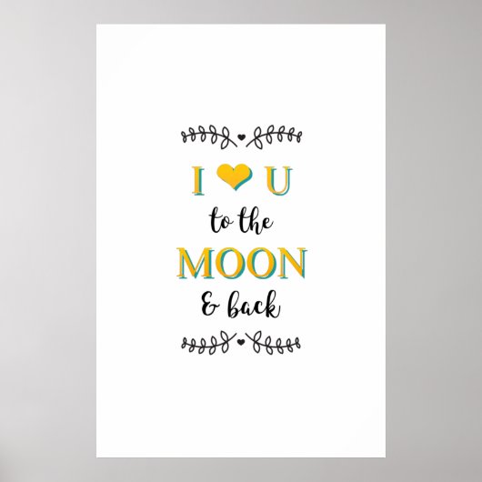 恋愛をテーマにしたロマンチックな引用文 ポスター (正面)