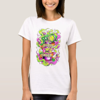 恋愛アレルギー ネオン フラッシュ Tシャツ