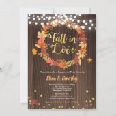 恋愛エンゲージメントパーティー招待状リース 招待状 (正面)