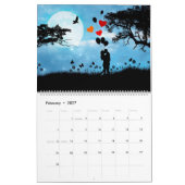 恋愛カレンダー カレンダー (2月 2027)