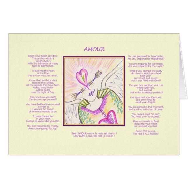 恋愛カード (正面横)