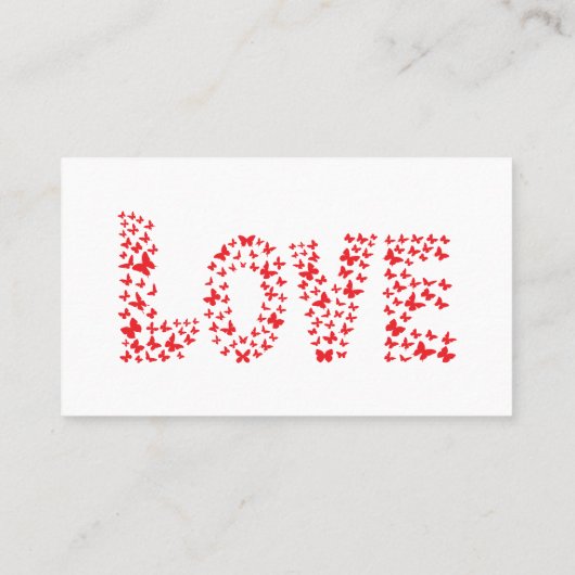 恋愛カード 名刺 (裏面)
