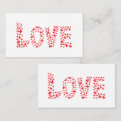 恋愛カード 名刺 (正面/裏面)
