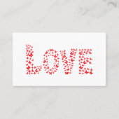 恋愛カード 名刺 (正面)