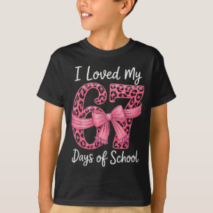 恋愛フランス語 学校のコケット女子 Tシャツ
