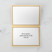 恋愛ユーモアのシナモンロール カード (内部)