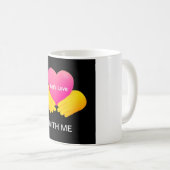 恋愛咬合のマグカップ コーヒーマグカップ (正面右)