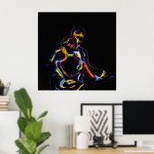 恋愛夫婦ポスター ポスター (ホームオフィス)