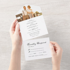 恋愛夫婦 オールインワン招待状