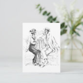 恋愛夫婦 ポストカード (スタンド正面)