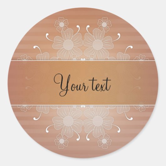 恋愛模様 ラウンドシール (正面)