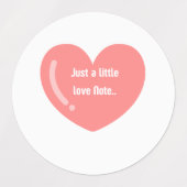 恋愛模様 ラベル (デザイン1)