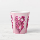 恋愛気分の良い気分 カフェラテマグ (正面)