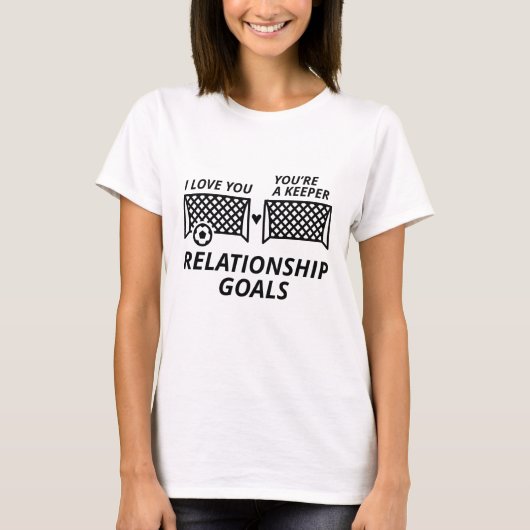 恋愛目標 Tシャツ (正面)
