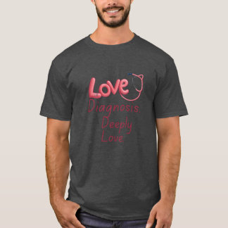 恋愛診断 深く愛する友達 Tシャツ