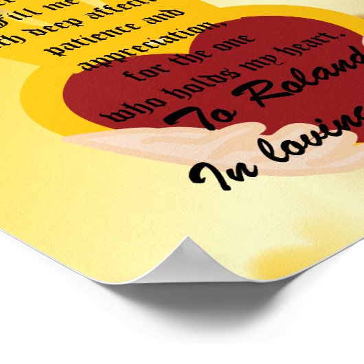 恋愛誓約のポスターカスタマイズ ポスター (角)