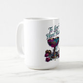恋愛?ノーサンキューTシャツ | 毒入り聖杯 コーヒーマグカップ (正面左)