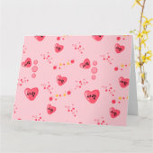 恋愛 - 韓国語でLOVE カード (黄色い花)