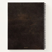 恋物語ロマンチックな小説 ノートブック (裏面)