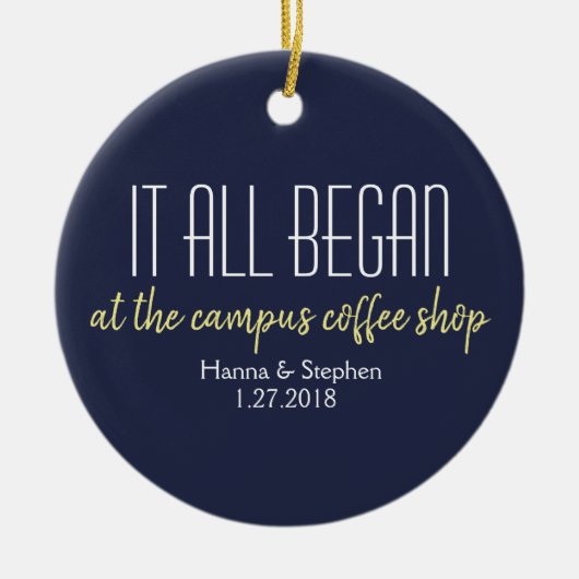 『恋物語』 セラミックオーナメント (正面)