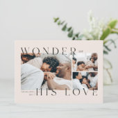 『恋疑問に思のクリスマスカード』 シーズンカード (スタンド正面)