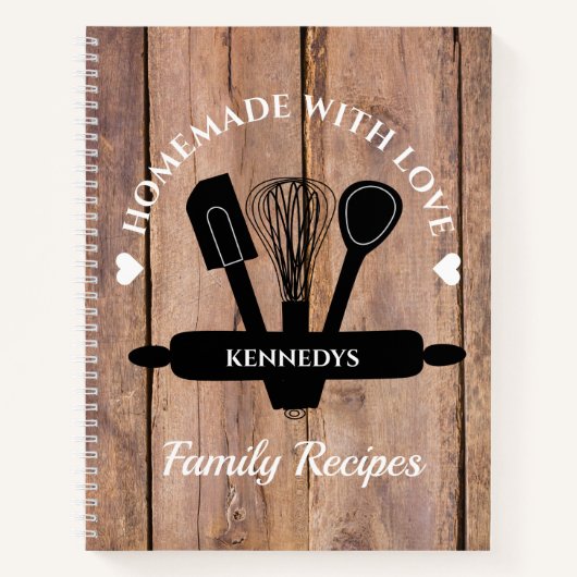 『恋素朴愛レシピ』 ノートブック (正面)