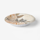 恋素朴秋秋の花 ペーパーボウル (傾斜あり)