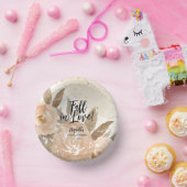 恋素朴秋秋の花 ペーパーボウル (パーティー)