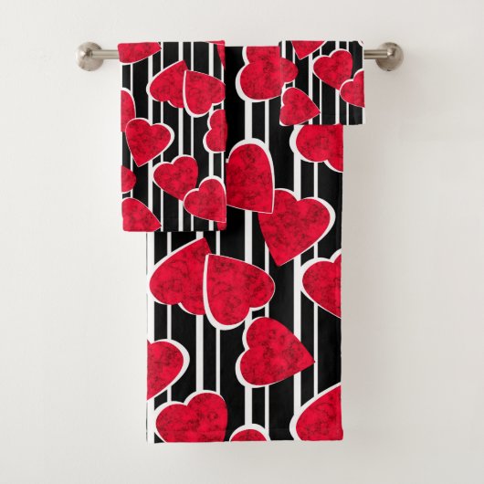 恋結婚の日バレンタインデー バスタオルセット (インサイチュ)