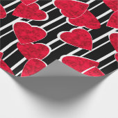 恋結婚の日バレンタインデー ラッピングペーパー (角)