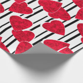 恋結婚の日バレンタインデー ラッピングペーパー (角)