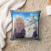 恋考えに落ちた クッション (ブランケット)