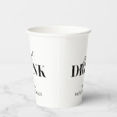 恋飲に |単なる飲バチェロレッテ 紙コップ (右)