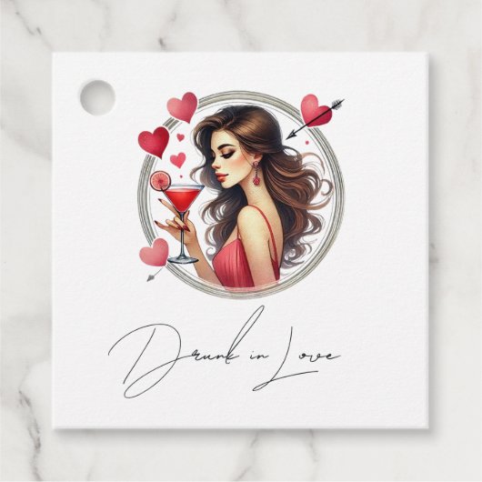 恋飲ブライダルシャワー フェイバータグ (正面)