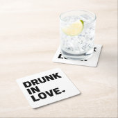 恋飲中 スクエアペーパーコースター (インサイチュ)