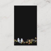 恋鳥の名刺 名刺 (裏面)