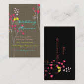 恋鳥付き名刺 名刺 (正面/裏面)