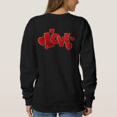 恋2 スウェットシャツ (裏面)