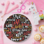 恋2 ペーパープレート (パーティー)